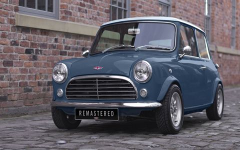 David Brown Automotive has announced the Mini Remastered, a ground-up re-imagining of the British classic. Each car will benefit from extensive custom bodywork, a hand-crafted interior and modern touches like navigation -- 1,400 man-hours of labor in all.
