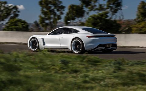 The Porsche Mission E electric line will land by the end of the decade.