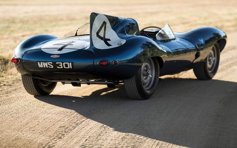 Chassis number XKD 501 was the first D-Type production for a private team, sold to the Scottish racing team Ecurie Ecosse, and dispatched on 5 May 1955.