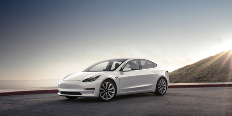 Here's the Model 3 sedan that the Model Y will be based on.