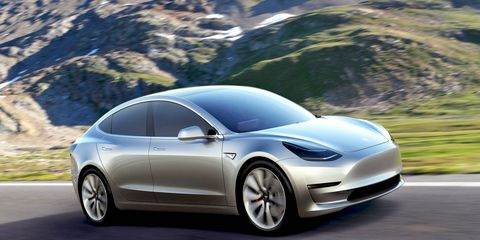The Model 3 is scheduled to start shipping in 18 months, though by the end of the first week Tesla may well have over 300,000 orders that it will struggle to fulfill. Musk says he expected 1/4 to 1/2 of that.