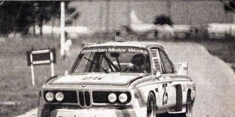 The Redman/Moffat BMW on its way to victory.