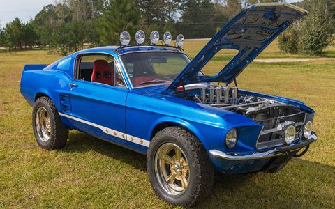 This radical rally-inspired 1967 Ford Mustang could be the next addition to your collection.