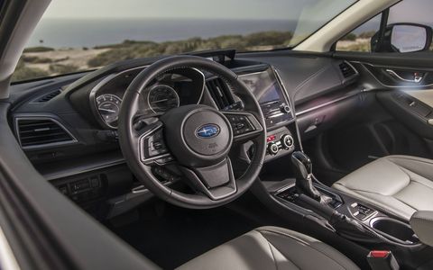 New multimedia features on the 2017 Subaru Impreza include standard Apple CarPlay, Android Auto and Near Field Communication connectivity. A Harman/Kardon premium audio system is optional.