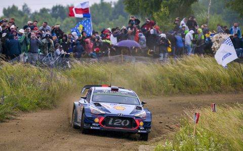 Sights from the Orlen 74th Rally Poland on Sunday July 2, 2017.