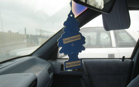 Junked New Car Scent Little Trees