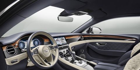 Over 10 square meters of wood are used in each Continental GT.