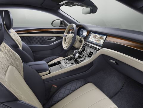 Over 10 square meters of wood are used in each Continental GT.