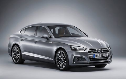 The A5 and S5 Sportbacks will land in the spring of 2017, offering twice the cargo room of their Coupe siblings.
