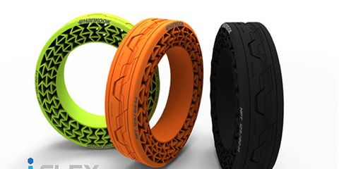Hankook iFlex tires don't need pumped up with air