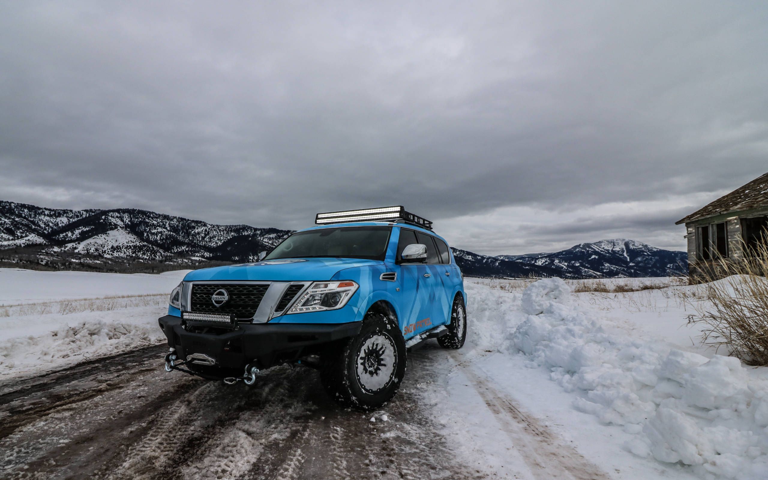 Gallery The Nissan Armada Snow Patrol is the ultimate snow rig