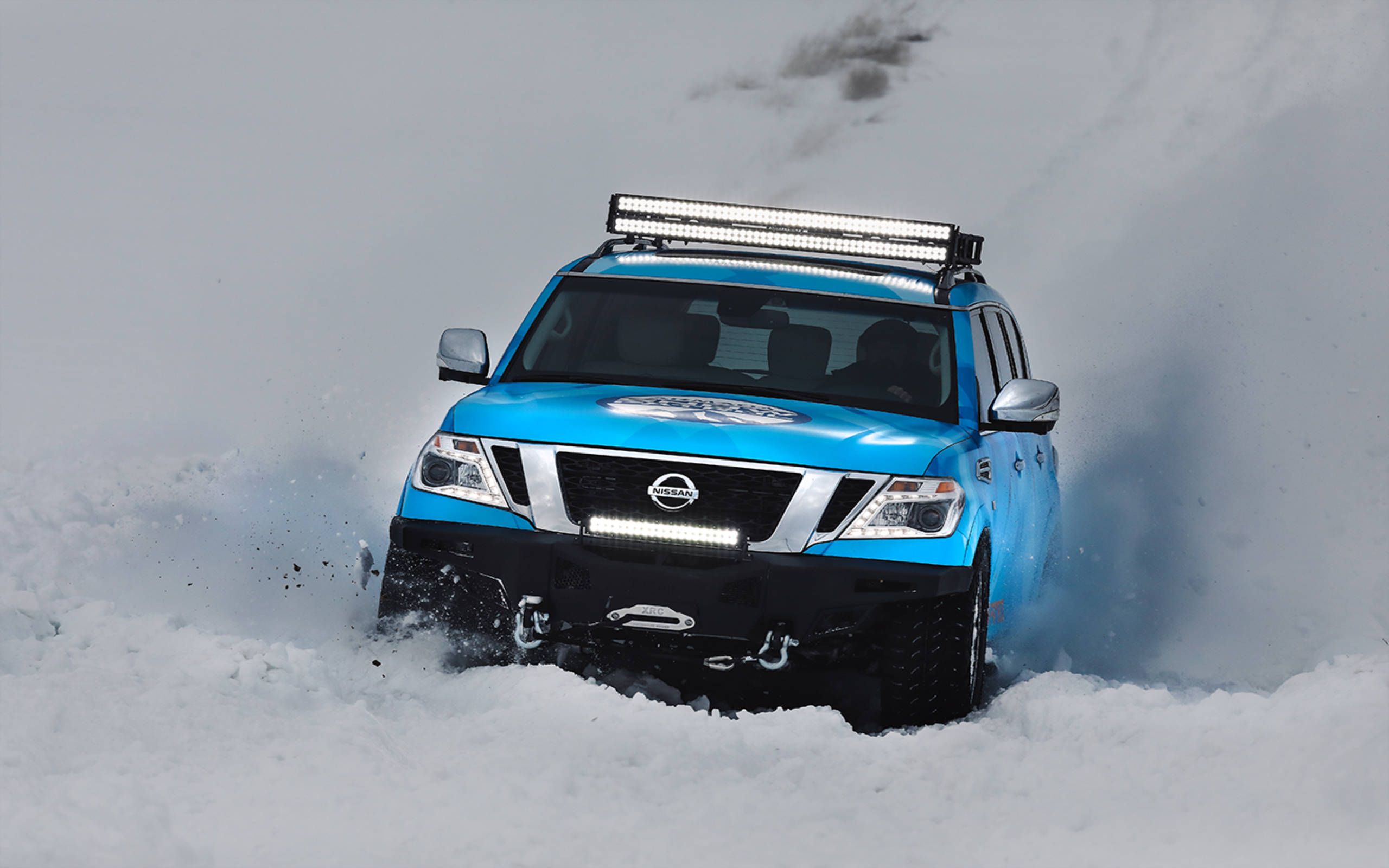 The Nissan Armada Snow Patrol is a perfect cold weather custom