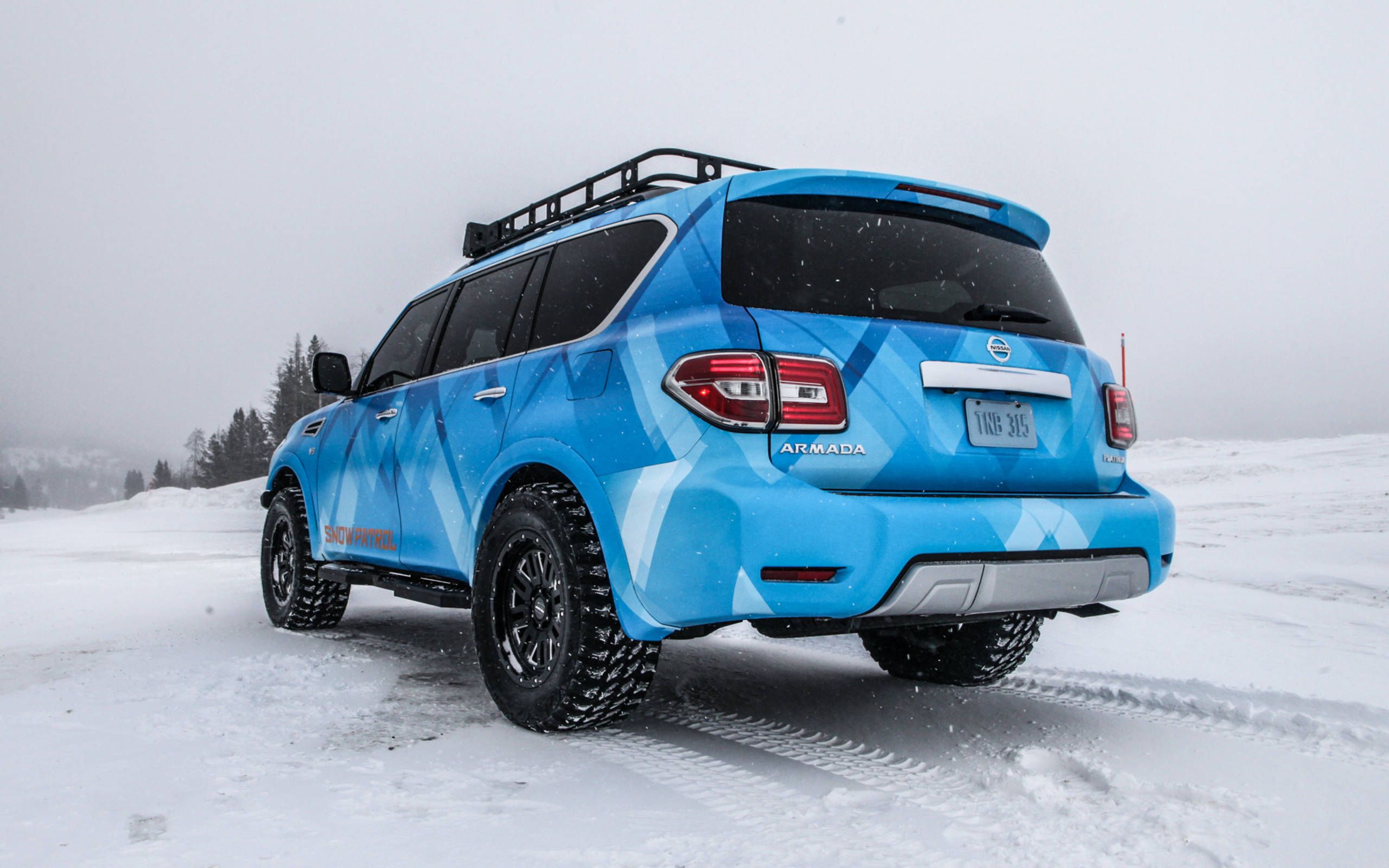 Gallery The Nissan Armada Snow Patrol is the ultimate snow rig