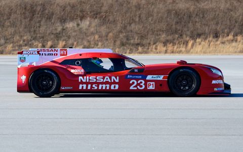 The Nissan GT-R LM NISMO was unveiled on Super Bowl Sunday.
