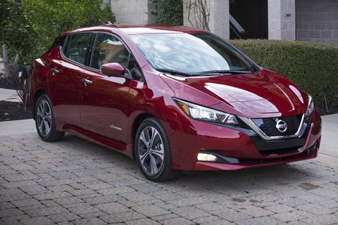 The 2018 Nissan Leaf gets about 150 miles of range.