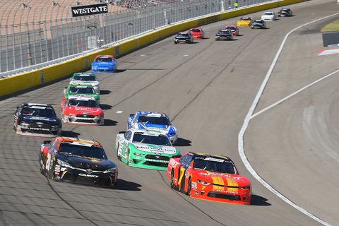 Sights from the NASCAR action at Las Vegas Motor Speedway, Saturday Sept. 15, 2018.