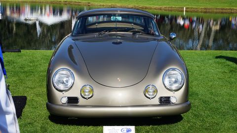 John Oates (of Hall and Oates fame) curated a special 'Cars of the Rock Stars' class at the 2019 Amelia Island Concours d'Elegance. His 1959 MG MGA Twin Cam and recently completed Rod Emory-built 1960 Porsche 356 Speedster Outlaw Joined Janis Joplin's famous painted 356, Brian Johnson's 1928 Bentley and other notable cars on the show field.