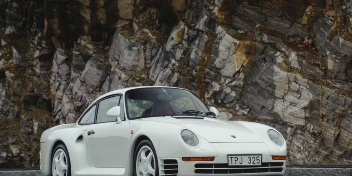 Bonhams will offer this 1988 Porsche 959 Komfort at their Bond Street sale at the end of the month.