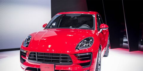 The Porsche Macan GTS made its world debut at the Tokyo Motor Show.
