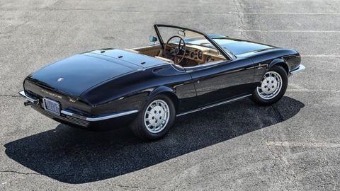 This 911 Spyder was built by Bertone as a potential new model for Porsche.