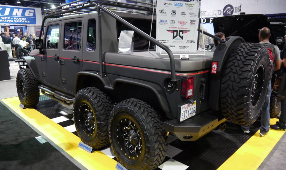 Who knew you could do all this to a Jeep?