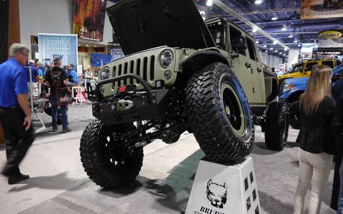 After all the big, jacked-up pickup trucks, Jeeps were by far the largest presence at SEMA. The Jeeps of SEMA sounds like a new reality series, one that we would definitely watch. Here are our favorites.
