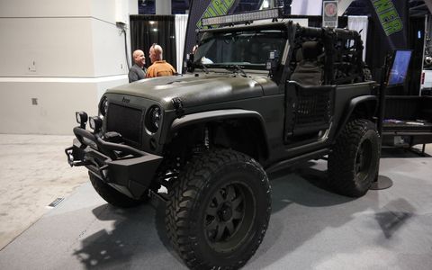 After all the big, jacked-up pickup trucks, Jeeps were by far the largest presence at SEMA. The Jeeps of SEMA sounds like a new reality series, one that we would definitely watch. Here are our favorites.