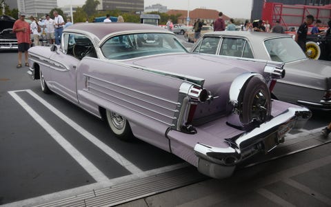 Lowriders at the Petersen Museum