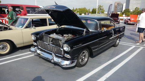 Steve Young's Chevrolet Bel Air. Nice!