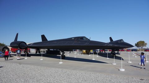 Blackbird Air Park and the Joe Davies Heritage Air Park in Palmdale have a lot of cool, historic airplanes. Here is an SR-71 and an A-12