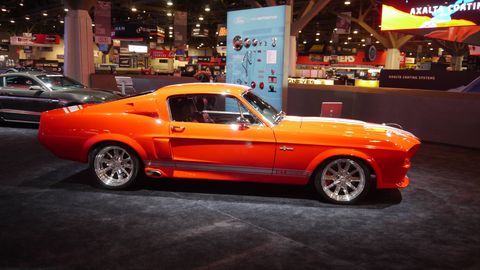 Who doesn't like muscle cars? Here are 13 from the Center Hall of the Las Vegas Convention Center. More to come.