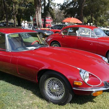 This E-Type 2+2 looked impeccable.