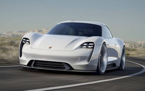 The Mission E has 600 hp, all-wheel drive and a 310-mile all-electric range