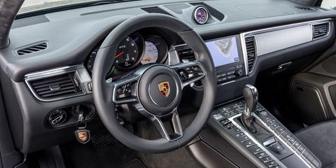 The 2018 Porsche Macan GTS gets sportier trim, inside and out.