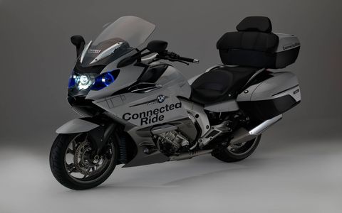 BMW brings new motorcycle tech to the Consumer Electronics Show.