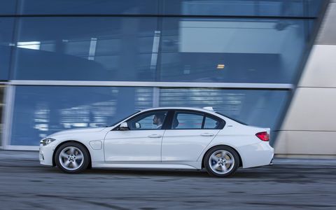 The BMW 330e returned 31 mpg in its stay with us.