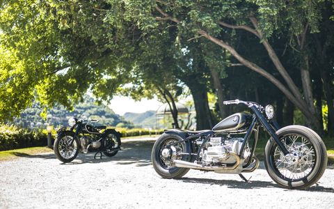BMW unveiled the R 5 Hommage at the 2016 Concorso d'Eleganza Villa d'Este. The custom motorcycle, which is built around a rebuilt 500-cc boxer twin engine, pays tribute to the hugely influential 1936 R 5.