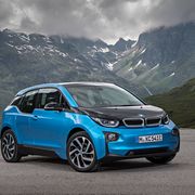 BMW introduced the new i3, the 3-Series Gran Turismo and the new Concept X2 at the Paris auto show. This is the 186-mile range i3.