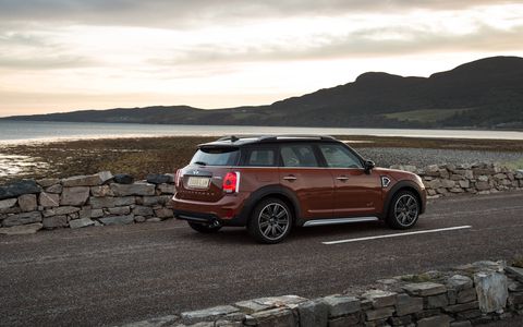 The large Mini Cooper gets much bigger and packs a 189 hp 2.0-liter turbo four cylinder in S trim.