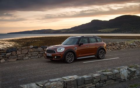The large Mini Cooper gets much bigger and packs a 189 hp 2.0-liter turbo four cylinder in S trim.