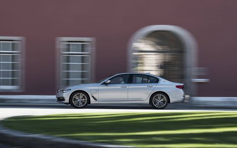 The latest hybrid 5-Series will debut at the Detroit auto show.