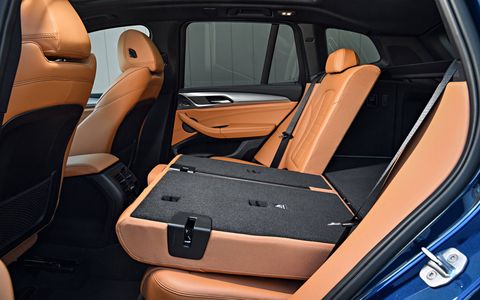 The 2018 X3 comes with a 10.25-inch touchscreen featuring the same gesture control other BMWs use.