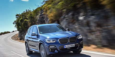The 2018 BMW X3 M40i is the first M Performance variant of the X3.