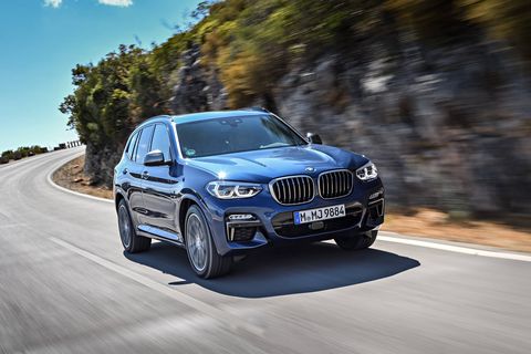 The 2018 BMW X3 M40i is the first M Performance variant of the X3.