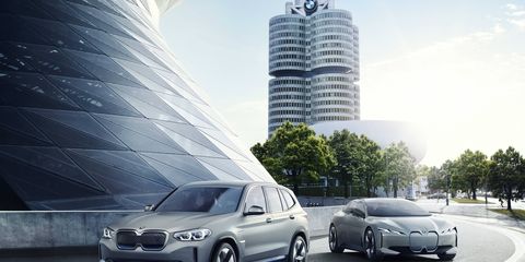 The BMW Concept iX3 debuted at the Beijing motor show with conventional looks and almost 250 miles of range.