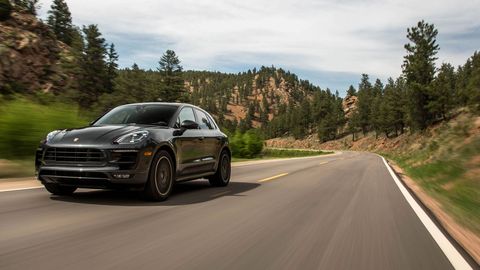 The 2018 Porsche Macan GTS comes with a twin-turbocharged 3.0-liter V6 making 360 hp.