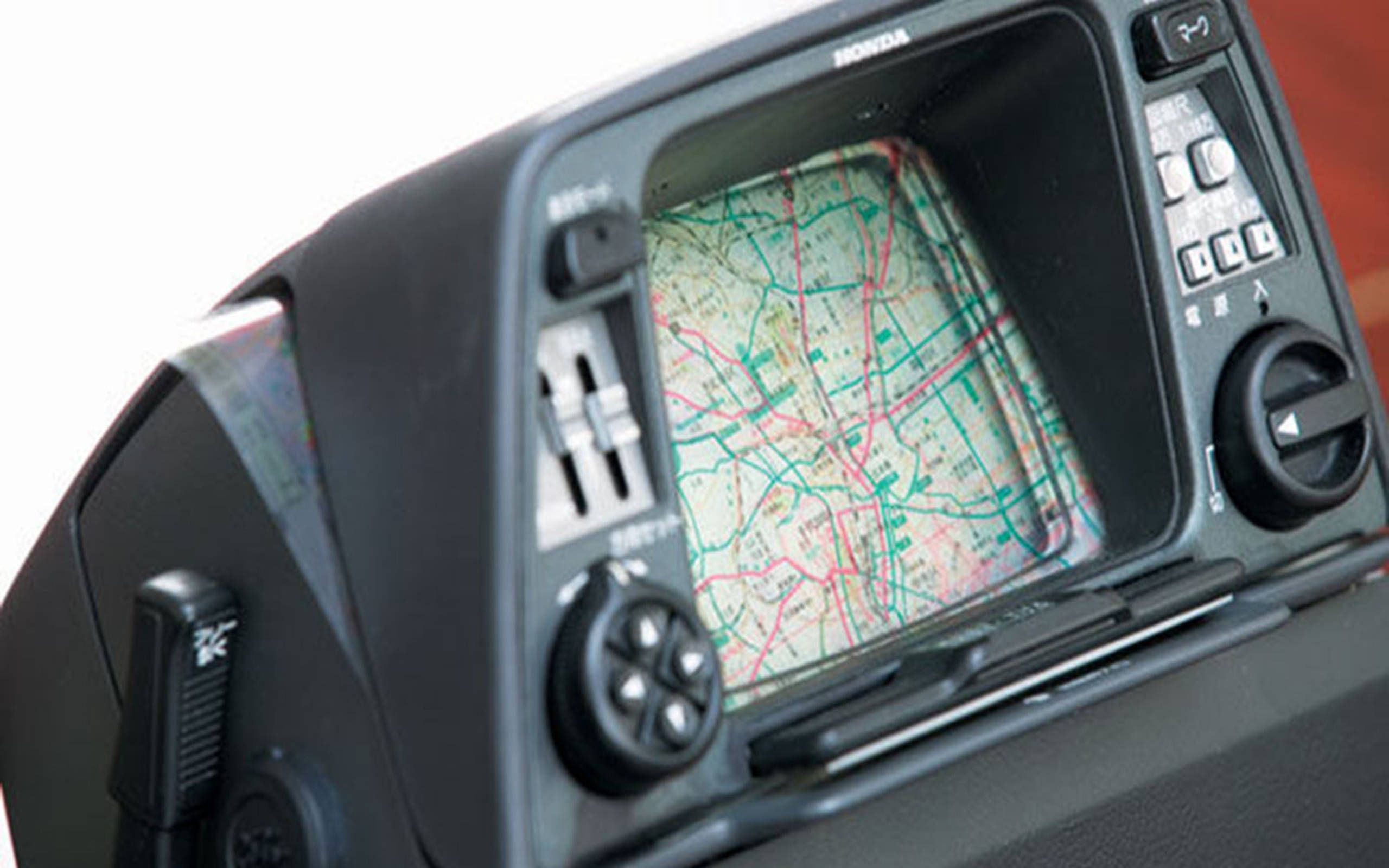 Honda invents the first navigation system
