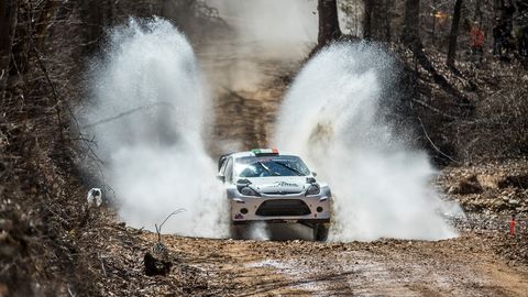 Action from the the America Rally Association 100 Acre Wood Rally held in Salem, Steelville and Potosi Missouri on March 15-16.