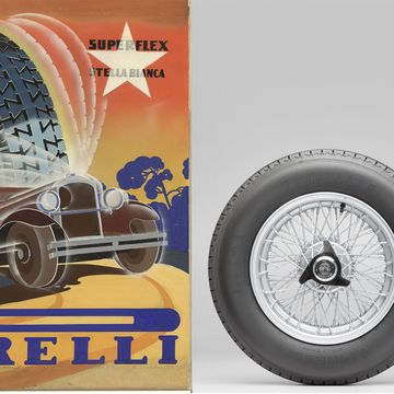 The Pirelli Stella Biancas were worn by the Ferrari 166 and Jaguar XK120 in the 1950s, even though they were originally created in the '20s.