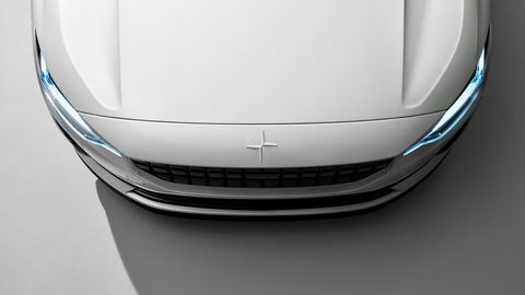 The Polestar 2 EV powertrain is good for 408 hp and 487 lb-ft of torque.
